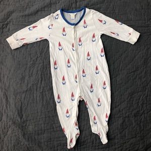 Baby Gap organic cotton gnome footies size 3-6mo